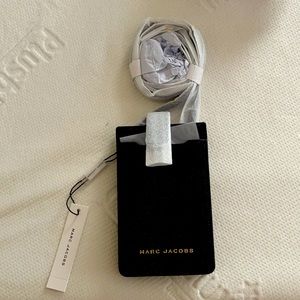 Marc Jacobs NWT Black Phone Crossbody Bag
